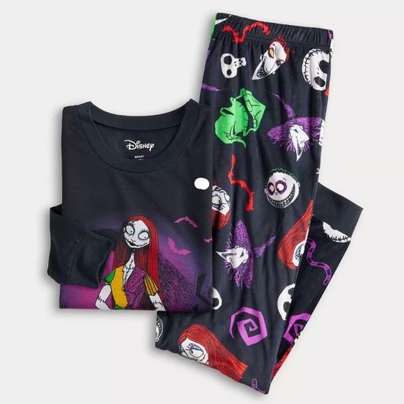 Disney Nightmare Before Christmas Sally Pajama Set Women’s Small - Picture 6 of 6